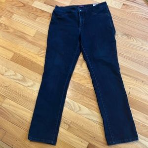 NYDJ dark wash legging jeans, 8p